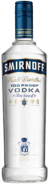 Smirnoff Blue Label No. 57 Vodka - 1.0L