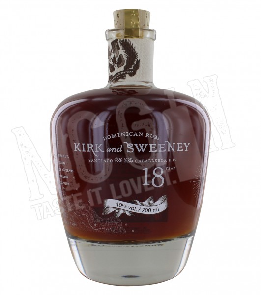 Kirk &amp; Sweeney 18 Jahre Rum - 0.7L