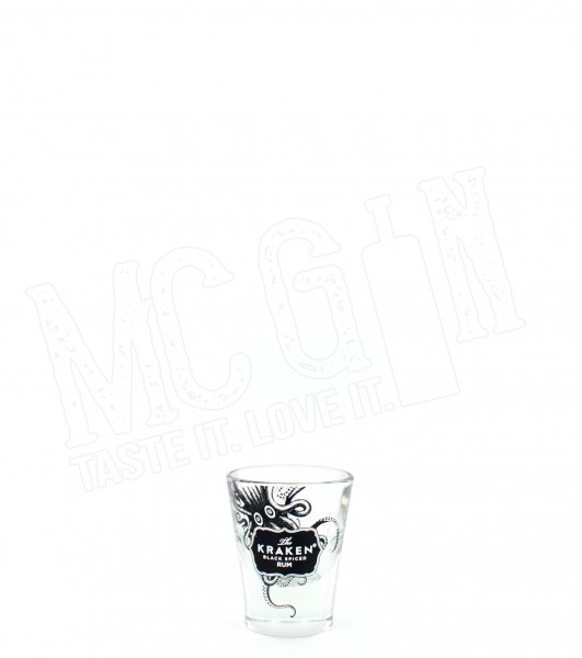 The Kraken Black Spiced Rum Shotglas