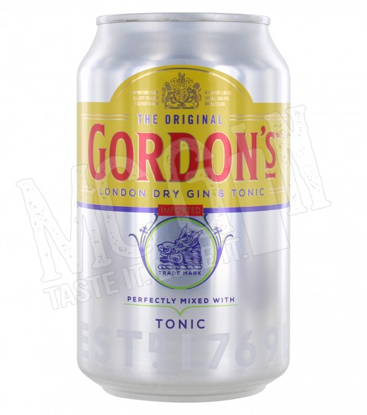 Gordon`s London Dry Gin &amp; Tonic - 0.33L
