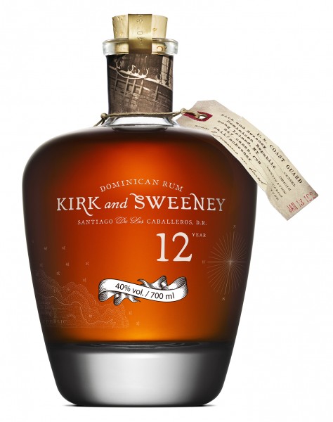Kirk & Sweeney 12 Jahre Rum - 0.7L