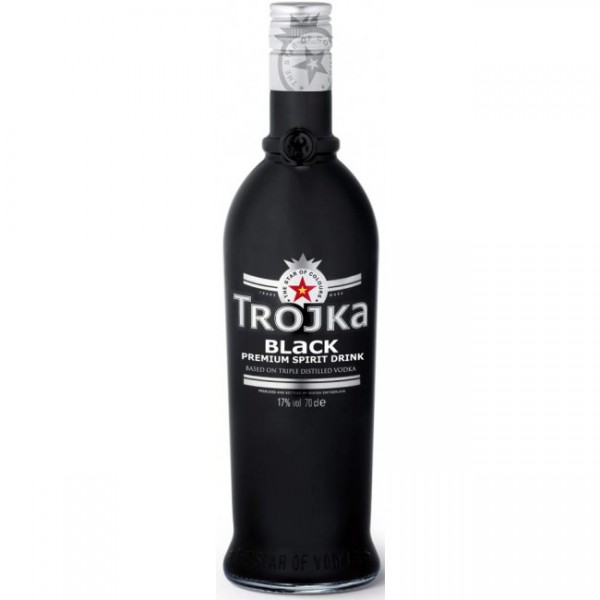Trojka Black Vodka - 0.7L