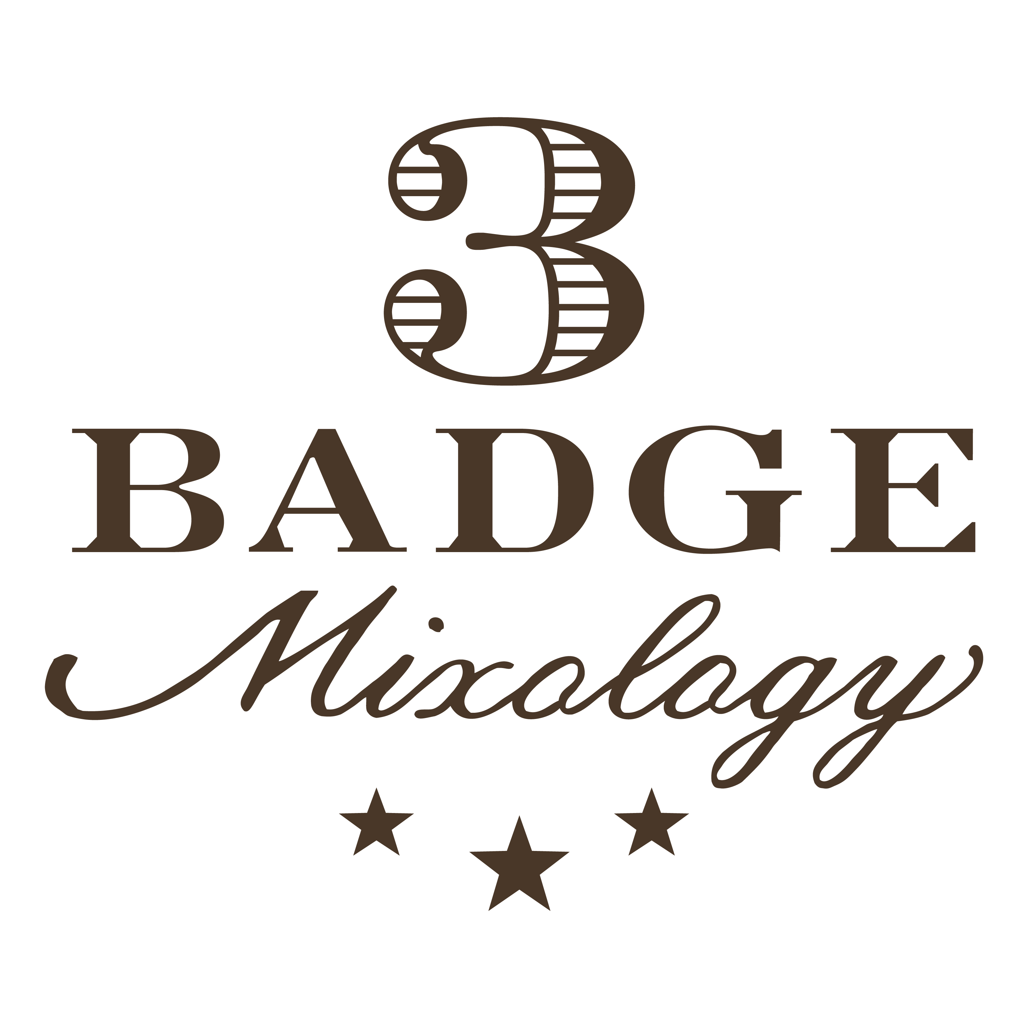 3 badge mixology
