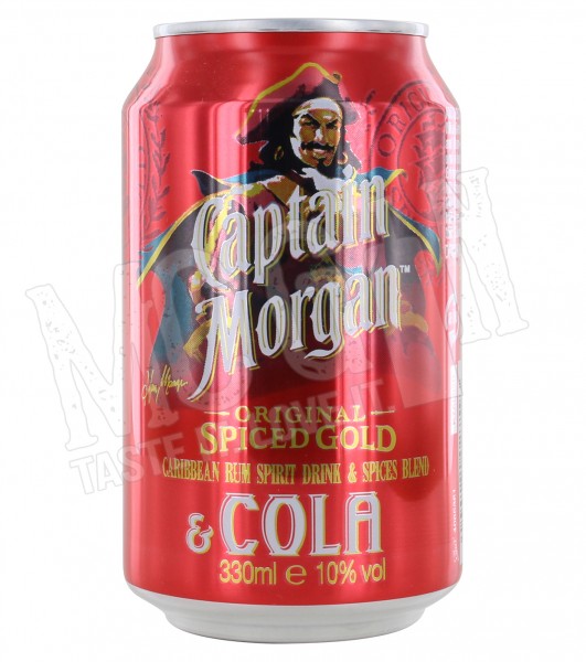 Captain Morgan Spiced & Cola - 0.33L