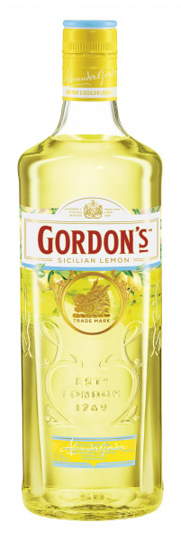 Gordons Sicilian Lemon Gin - 0.7L